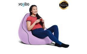 Yogibo Lounger Premium（ヨギボー ラウンジャー プレミアム）＜ラベンダー＞-[G764-16]