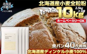 北海道産 スペルト小麦全粒粉 ディンケルスター 10kg MROBI004