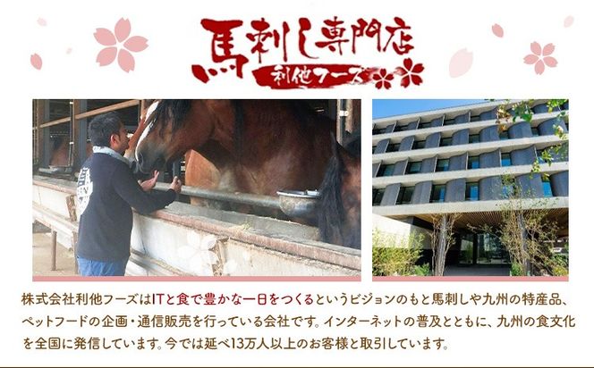 馬刺し極上赤身2種食べ比べ《30日以内に出荷予定(土日祝除く)》---ng_rita01_30d_r8_14000---