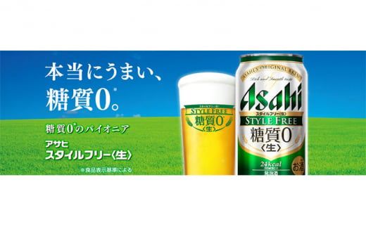 【定期便2か月】アサヒスタイルフリー500ml×24本（1ケース）