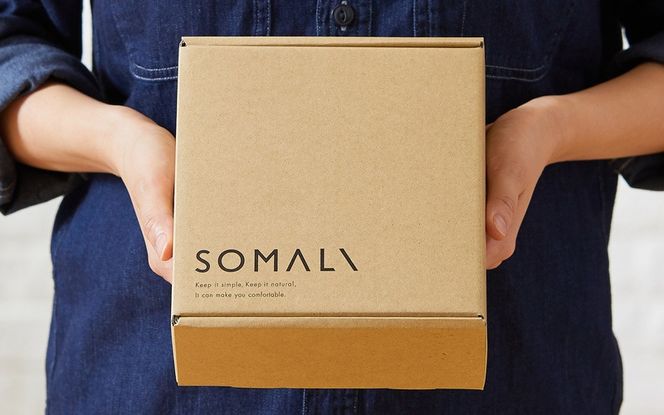 SOMALI ギフトF・ハンドソープセット（ハンド用液体石けん・オーガニックコットン ハンドタオル） kmsk0005
