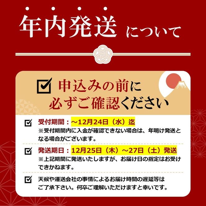年内発送 国内産うなぎ蒲焼4尾（タレ・山椒付き）合計500g以上【申込は2025年12月24日まで】 	Y015