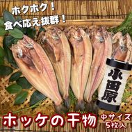 104-3122 真ほっけの干物 中サイズ 5枚セット