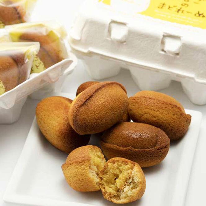 菓子工房フラノデリス たまごのまどれーぬ【プレーン6個入】( お菓子 スイーツ デザート お祝い おやつ 贈り物 ギフト 甘い 手作り 北海道 道産 富良野 ふらの )