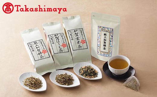 丸八製茶場　加賀棒茶 お茶セットＡ【高島屋選定品】［60C0342］ F6P-3204