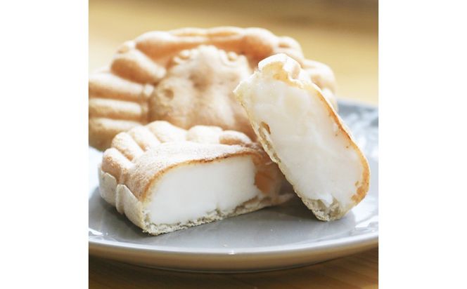 カニもなか（ミルクアイス）　あいす アイス もなか 最中 冷菓 間人アイスキャンデー 生産者応援 送料無料　IZ00003