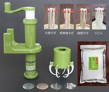 そば打ち機「そば楽プラス」と信州そば粉1kgのセット 長野 お土産 お取り寄せ 手づくり 麺類 そば 蕎麦 ソバ 信州 麺類／そば 