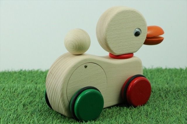 木製おもちゃ メロディダック
