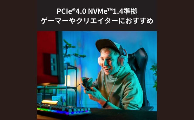キオクシア（KIOXIA）内蔵SSD EXCERIA PLUS G3 2TB