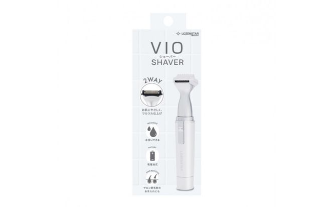 川崎市に本社工場を構える　理美容家電メーカー　ロゼンスターJPN　VIOシェーバー　VIO-132 141305_KT20