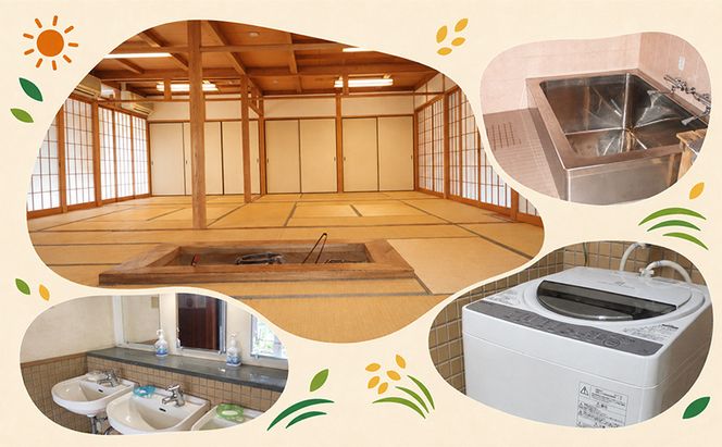 ～天日干し米　稲刈り～　農業体験　1名様　　1泊2日