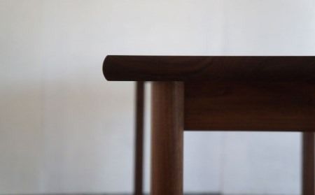 DD1 ダイニングテーブル 1台 糸島市 / DOUBLE=DOUBLE FURNITURE（ダブルダブルファニチャー） [APE035] ウォールナット ダイニングテーブル 無垢材 5人掛け 6人掛け テーブル 食卓