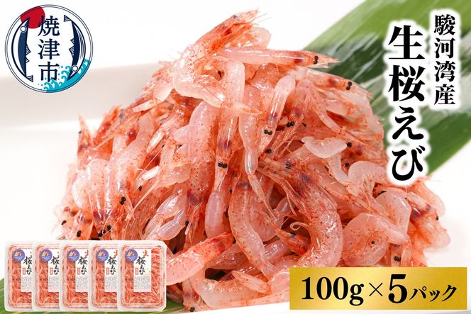 a15-562　焼津特選 生桜えび 100g×5