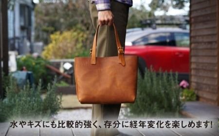 【経年変化を楽しむ本革製品】A4 トートバッグ・キャメル 糸島市 / BLESS [AAA024] 革 革製品 かばん 鞄 トート バッグ シンプル おしゃれ メンズ レディース
