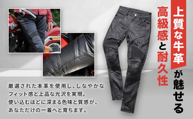 【デグナー】レディースレザースキニーパンツ[FRP-28] Mサイズ｜京都 バイクギア 人気ブランド レザーアイテム バイク［ レザー スキニー パンツ 美脚レザー スタイリッシュ 人気 おすすめ 牛革 本革 ツーリング ライダー バイカー バイク お取り寄せ 送料無料 ふるさと納税 ］ 261009_A-JR167VC02