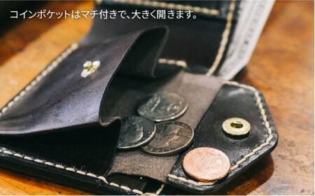 DURAM クラシック 二つ折り 財布 / 小銭入れ付 2つ折り 革 レザー 9002 糸島市 / Duram Factory ドゥラムファクトリー[AJE054]