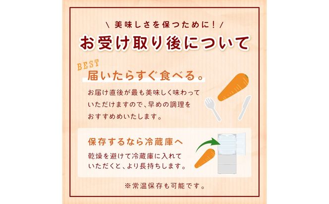 【先行予約（2026年12月上旬～順次発送）】＜てんとうむしばたけ＞有機にんじん5kg　BR00082