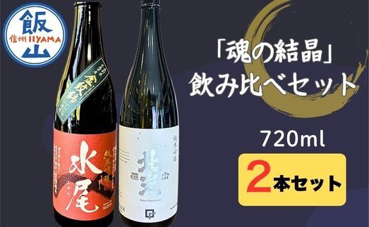 天の美禄・豪雪地の純米吟醸酒　飯山杜氏「魂の結晶」飲み比べセット(Bk-015)
