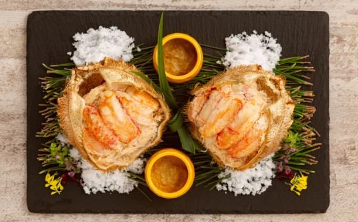 30-79 毛ガニ甲羅盛（3個）【殻剥き不要！毛ガニの美味しいところだけをイイとこどり】