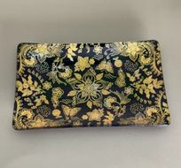 角小皿 花舞 漆黒 ［NF132］ 303446_CU90059