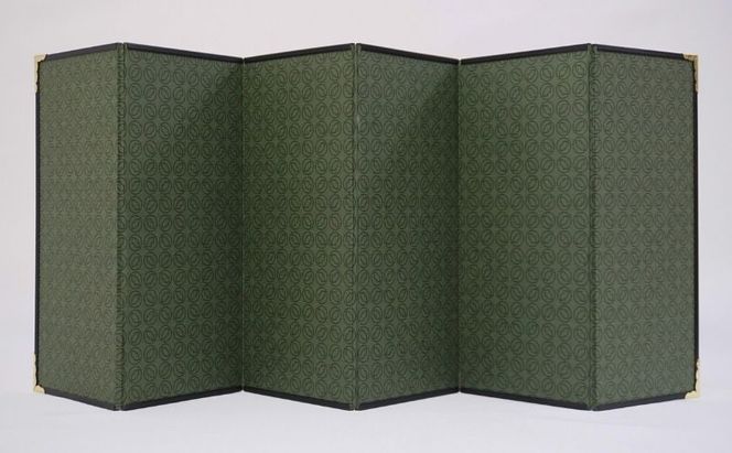 六曲屏風 鳥獣人物戯画 猿追い 屏風 インテリア 飾り 和風 アート 屏風絵 墨田区 東京都