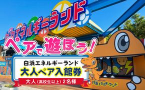 白浜エネルギーランド 大人（高校生以上）ペア 入館券 304018_W002