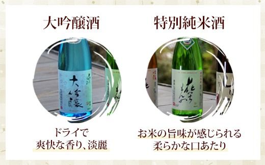 大吟醸酒/花いちもんめ、特別純米酒/花いちもんめ・720ml2本セット SMG002