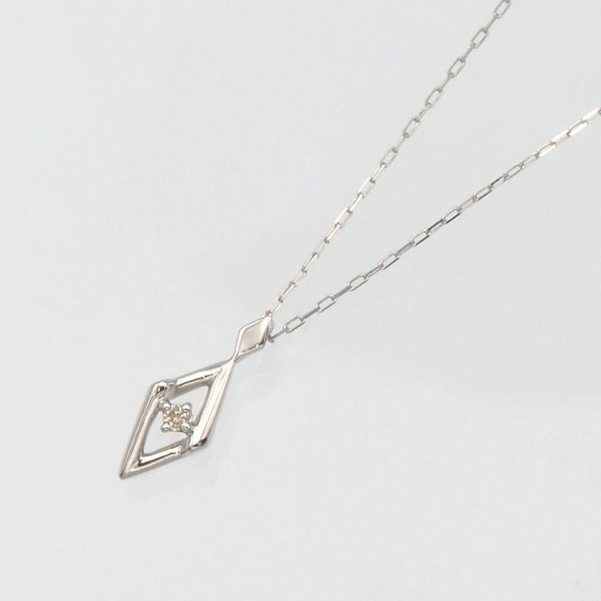 PT900/PT850 0.01ct ダイヤモンド ペンダントネックレス HH-019747 SWBT013-pt