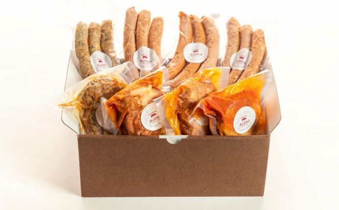 『NUCHIBUTA Aセット』 豚肉 ハンバーグ ソーセージ 詰め合わせ お取り寄せ 国産 ギフト 冷凍 沖縄市 / DELICATESSEN NUCHIBUTA [BCAR003]