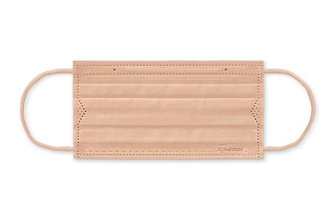DAILY FIT MASK ふつうサイズ 30枚入×3箱 PN-DC30MPB ピンクベージュ アイリスオーヤマ 雑貨 日用品 衛生用品 肌に優しい 国内製造 高密着 ウイルス 飛まつ 花粉 侵入ガード 長時間 快適 やわらか耳ひも 不織布マスク 3層構造 プリーツ型 色付き 