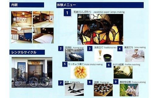 582.【１日１組限定】民泊　萬屋（よろずや）ペア宿泊券『素泊り（食事なし）』 313726_BH002