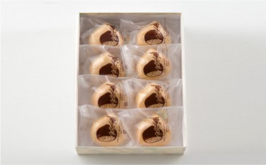 FYN6-156 【菓子舗わかつき】日本一大きな栗の木「栗もなか」 8個入 第24回 全国菓子大博覧会 技術優秀賞受賞 和菓子 最中 山形県 西川町