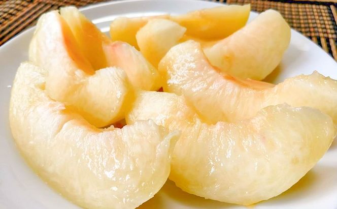 【桃 2026年 先行予約】ご家庭用 岡山白桃 約1.4kg（4～6玉） もも モモ 岡山県 国産 フルーツ 果物