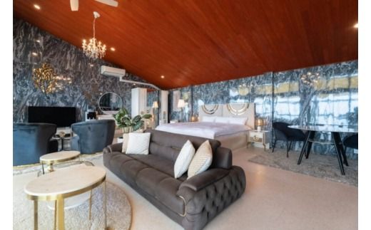 【ウッドデザインパーク野間店】Glamping&Resort WOOD DESIGN PARK 宿泊券 5万円 | グランピング 宿泊 観光 旅行 サウナ BBQ リゾート 知多半島 愛知県 美浜町 ※離島への配送不可