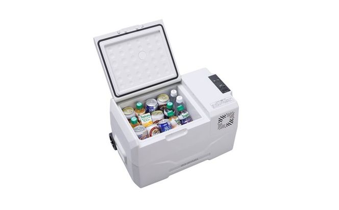 ポータブル冷蔵冷凍庫 30L IPD-3B-W ホワイト ポータブル冷蔵庫 アイリスオーヤマ キャンプ アウトドア バーベキュー BBQ キャンプ 少年野球 お出かけ