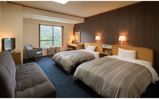 花巻温泉に泊まる ペア宿泊券(1泊朝食付) 【388】