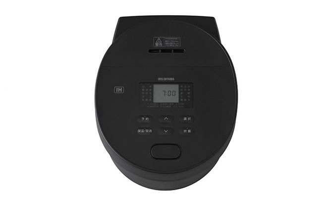 炊飯器 3合 アイリスオーヤマ IHジャー RC-ISA30-B ブラック IH炊飯器 炊飯ジャー 銘柄炊き 炊き分け 保温 キッチン用品 調理家電 新生活 一人暮らし 生活応援