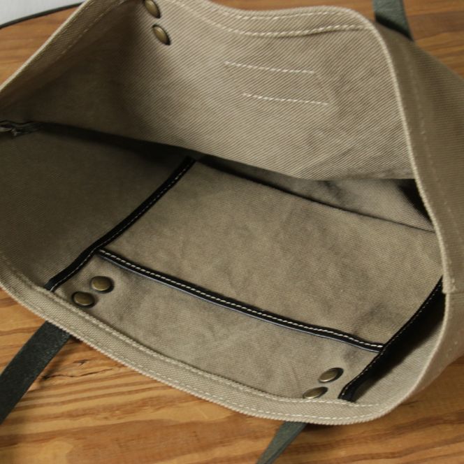 帆布トートバッグ【トープ】 	Z128VC02