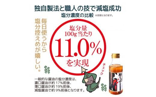 北海道函館市南茅部産仕様「ねこんぶだし」300ｍｌ×3本_HD067-003