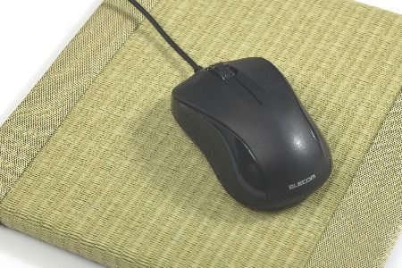 ミニたたみ2枚セット『銀白(みどり)』『灰桜』 【和紙表 撥水加工 変色しづらい 職人 本格派 やすらぎ 国産 手作り 卓上 おしゃれ マウスパッド 小物】(H075106)