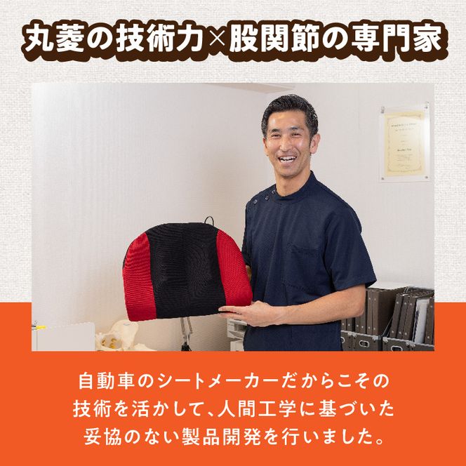 ディープ6　股関節ケア用クッション ［023M16］ 股関節 ケア用 クッション 選べる カラー 股関節ケア ディープシックス インナーマッスル コリほぐし 筋肉ほぐし テレビ見ながら 丸菱工業株式会社 お取り寄せ 愛知県 小牧市 送料無料