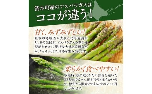 【2025年発送先行予約！】訳ありアスパラガス 2kg！ アスパラ アスパラガス 野菜 訳ありアスパラ 旬 訳ありアスパラガス 保存 北海道産 2025年 アスパラガス 産直 産地直送 お取り寄せ 清水町 北海道 _S021-0013