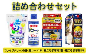 ファイブクリーン2本・磨コート1本・根こそぎ革命2個・根こそぎ革新1本