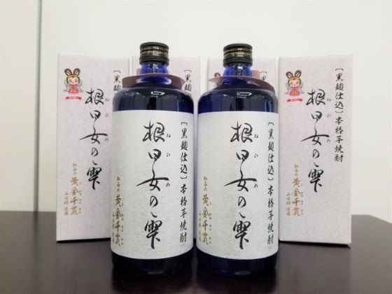 〔黒麹仕込〕本格芋焼酎　根日女の雫　720ml×6本 お酒 酒 いも