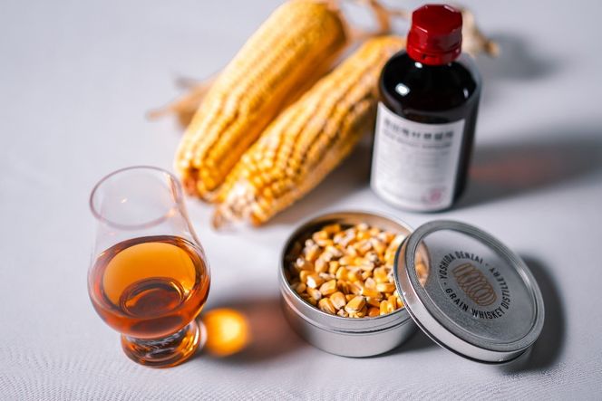 【期間・数量限定】【2月下旬発送】吉田電材蒸留所グレーンウイスキー1年熟成　2nd　250ml×1本　1085002