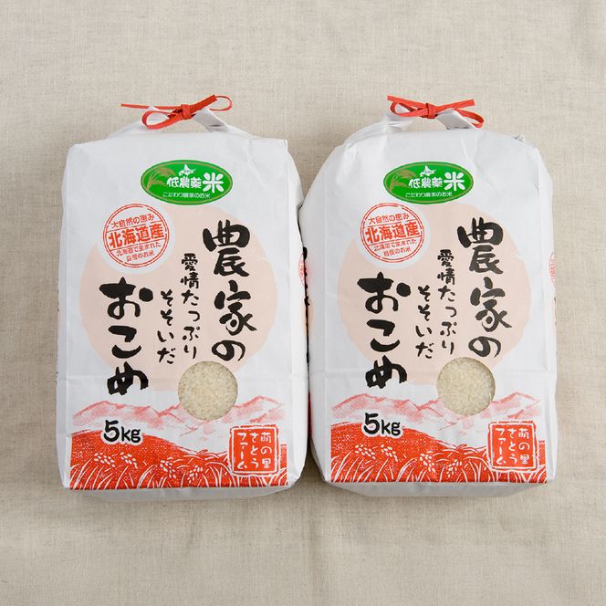 米 【先行予約】 令和8年産 【6ヶ月定期便】 ななつぼし 北海道南るもい産 (白米)5kg×2袋 R011-037-R8