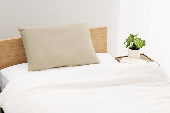 （エアウィーヴ グループ）ロフテー 枕カバー 吸湿・保湿ニット「パポリス」全２色　5セルピロー　ピローケース 　13-39