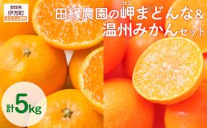 【先行予約】【数量限定】田縁農園の岬（はな）まどんな＆温州みかんセット （2026年11月25日より順次発送） IKTA005