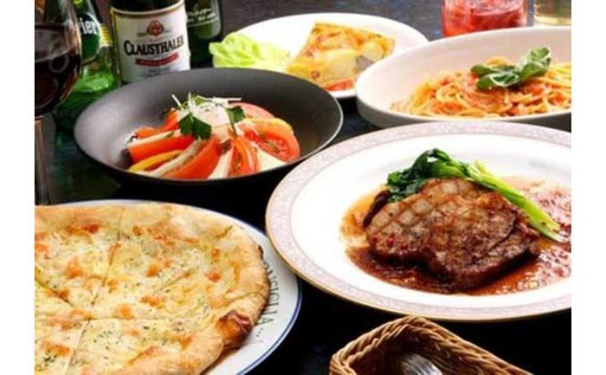 【ビア＆ワインレストラン サバス】ディナーコースペアチケット 食事券 お食事券 クーポン 新潟 