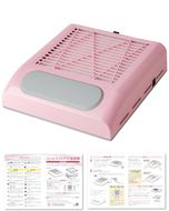 【ネイリスト監修】 ネイル集塵機  集塵機 ネイル オフ ピンク 【kw0286-0052-2】